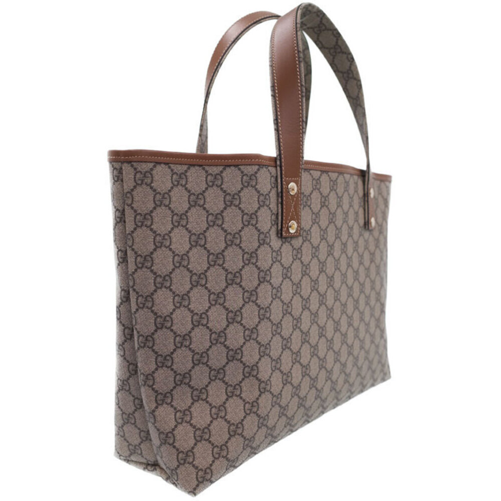 Gucci GG Supreme Tote beige ebony GG coated Brown - Picture 2 of 9